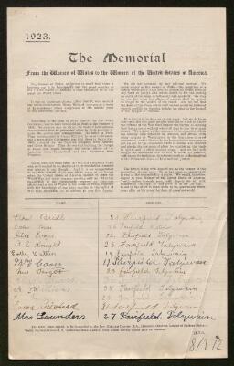 Petition - 8/172 - Abersychan