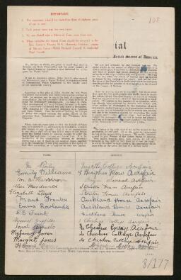 Petition - 8/177 - Cefn