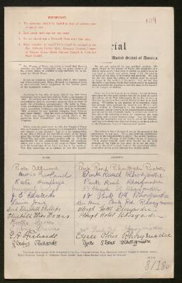 Petition - 8/180 - Cefn