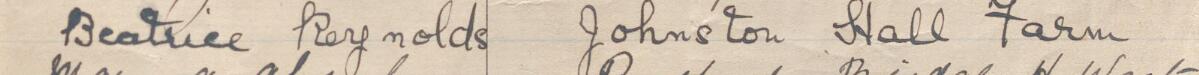 Delwedd o lofnod Mark a'i gyfeiriad ar y ddeiseb