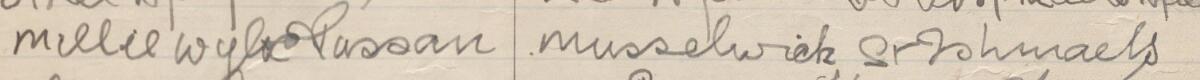 Image of Millie Wyle Passan's signature and address in the petition