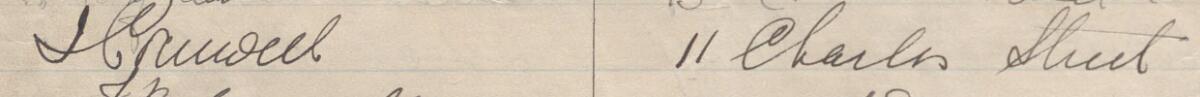 Image of J Cornwell's signature and address in the petition