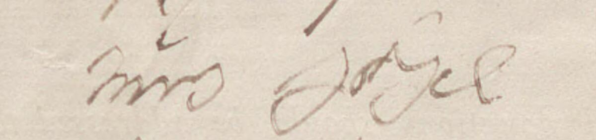 Image of Mrs. Torgel @'s signature and address in the petition