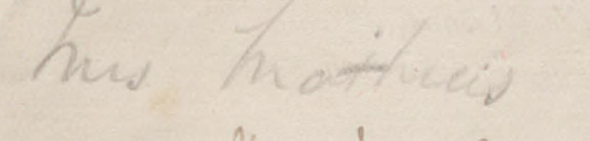 Image of Mrs. Mathias @'s signature and address in the petition