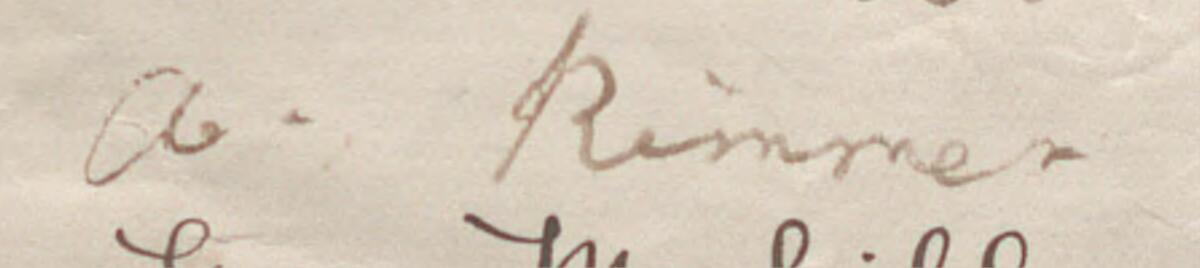 Image of A Rimmer @'s signature and address in the petition