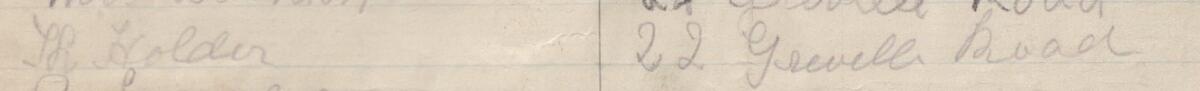Image of ? Holder's signature and address in the petition