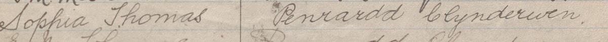 Image of Sophie thomas's signature and address in the petition