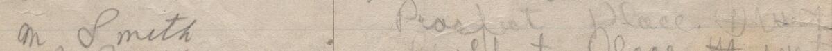 Image of M Smith's signature and address in the petition