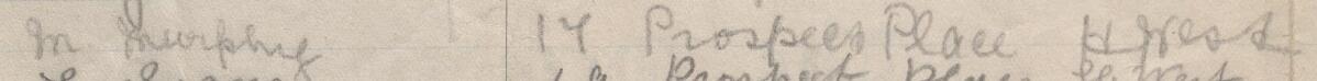 Image of M Murphy's signature and address in the petition