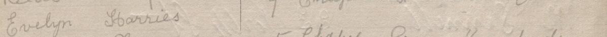 Image of Evelyn Harries @'s signature and address in the petition