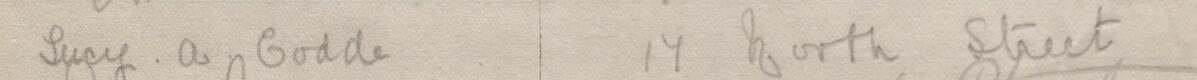 Image of Lucy A Codde's signature and address in the petition