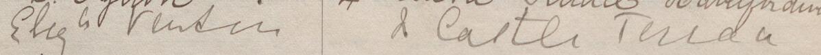 Image of Eliza Jenkins's signature and address in the petition