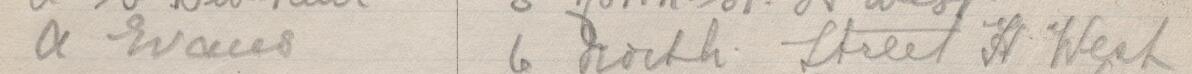 Image of A Wales's signature and address in the petition