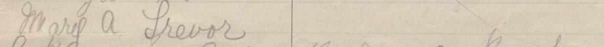 Image of Mary A. Trevor @'s signature and address in the petition