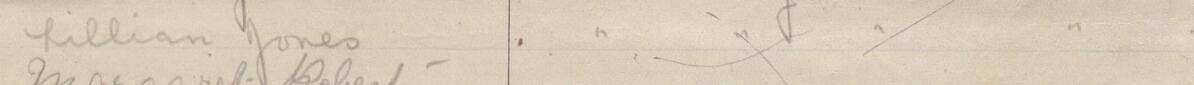 Image of Lillian Jones's signature and address in the petition
