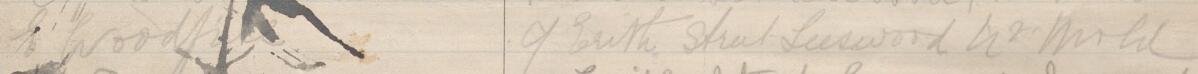 Image of E. Woodfine's signature and address in the petition