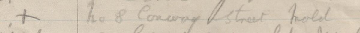 Image of 's signature and address in the petition