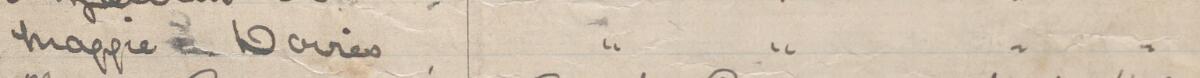 Image of Maggie E Davies's signature and address in the petition
