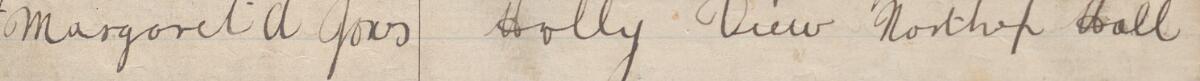 Image of Margaret A Jones's signature and address in the petition