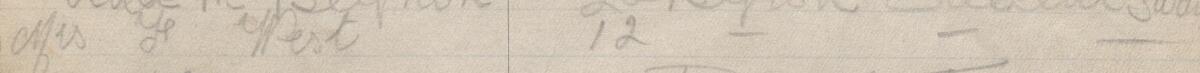 Image of Mrs H West's signature and address in the petition