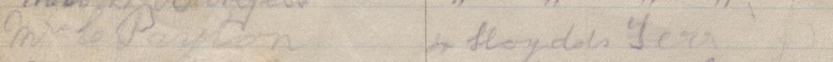 Image of Mrs C Payton's signature and address in the petition