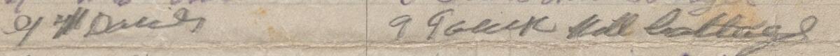 Image of G M Davies's signature and address in the petition