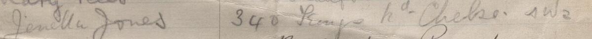 Image of Jenella Jones's signature and address in the petition