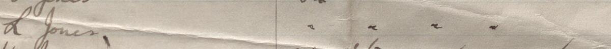 Image of L Jones's signature and address in the petition