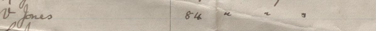 Image of V. Jones's signature and address in the petition