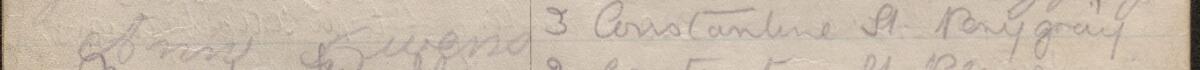 Image of Ann Gweno's signature and address in the petition