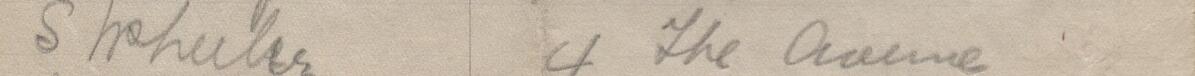 Image of S. Wheeler's signature and address in the petition
