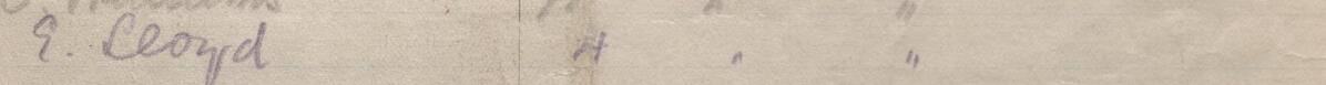 Image of E. Lloyd's signature and address in the petition