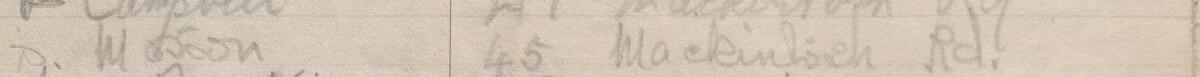 Image of D. Moxon's signature and address in the petition