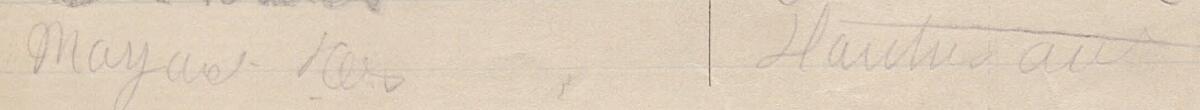Image of Margaret Rees's signature and address in the petition