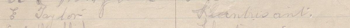 Image of E. Taylor's signature and address in the petition