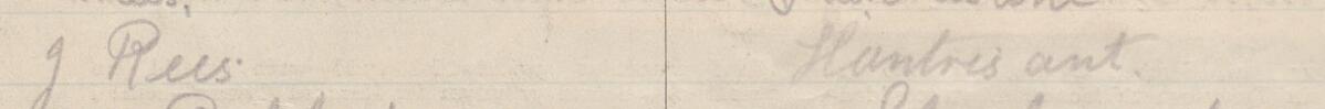 Image of J Rees's signature and address in the petition