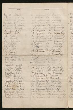 Petition - 11/99 - Treorchy