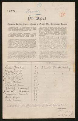 Petition - 11/113 - Treorchy