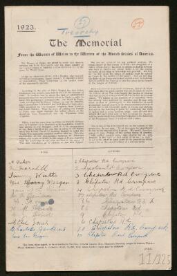 Petition - 11/125 - Treorchy
