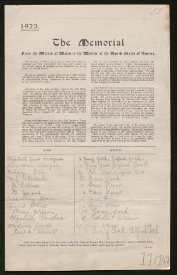 Petition - 11/149 - Gilfach Goch