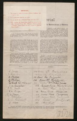 Petition - 11/186 - Pontypridd Town