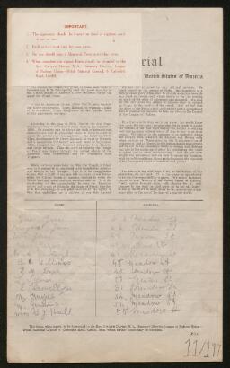 Petition - 11/197 - Pontypridd Town