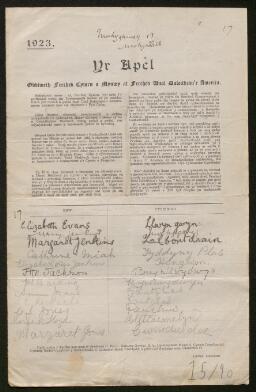 Petition - 15/90 - Cadfarch