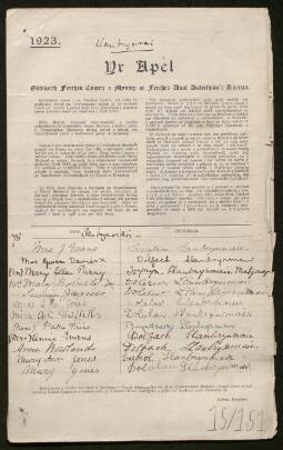 Petition - 15/151 - Llanbrynmair