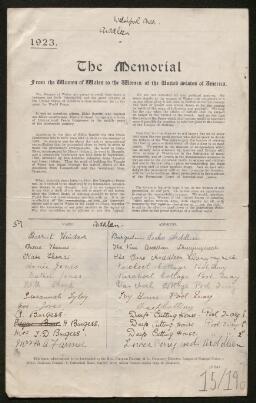 Petition - 15/190 - Llandrinio