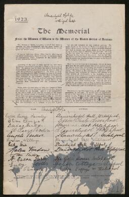 Petition - 15/212 - Welshpool
