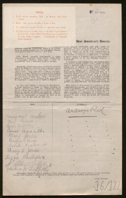 Petition - 16/122 - Quarter Bach