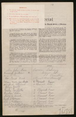 Petition - 16/155 - Llanelli