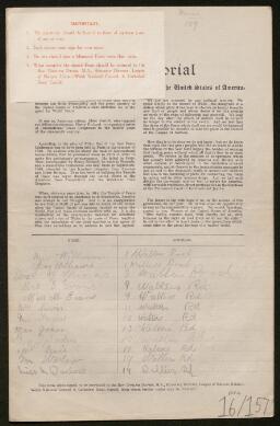 Petition - 16/157 - Llanelli