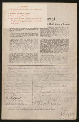 Petition - 18/151 - Tredegar